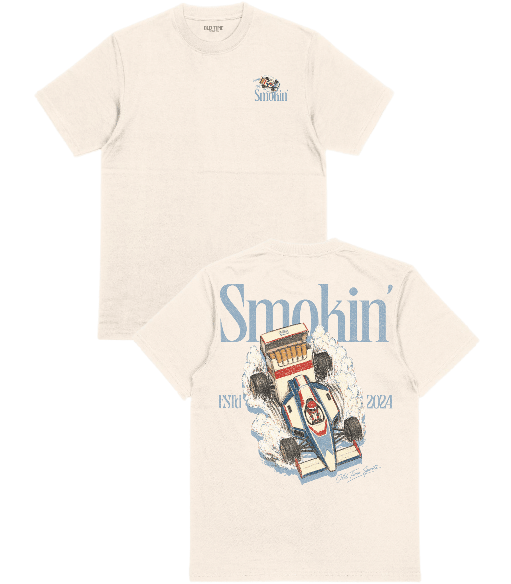 Smokin' T-Shirt - Old Time Sports