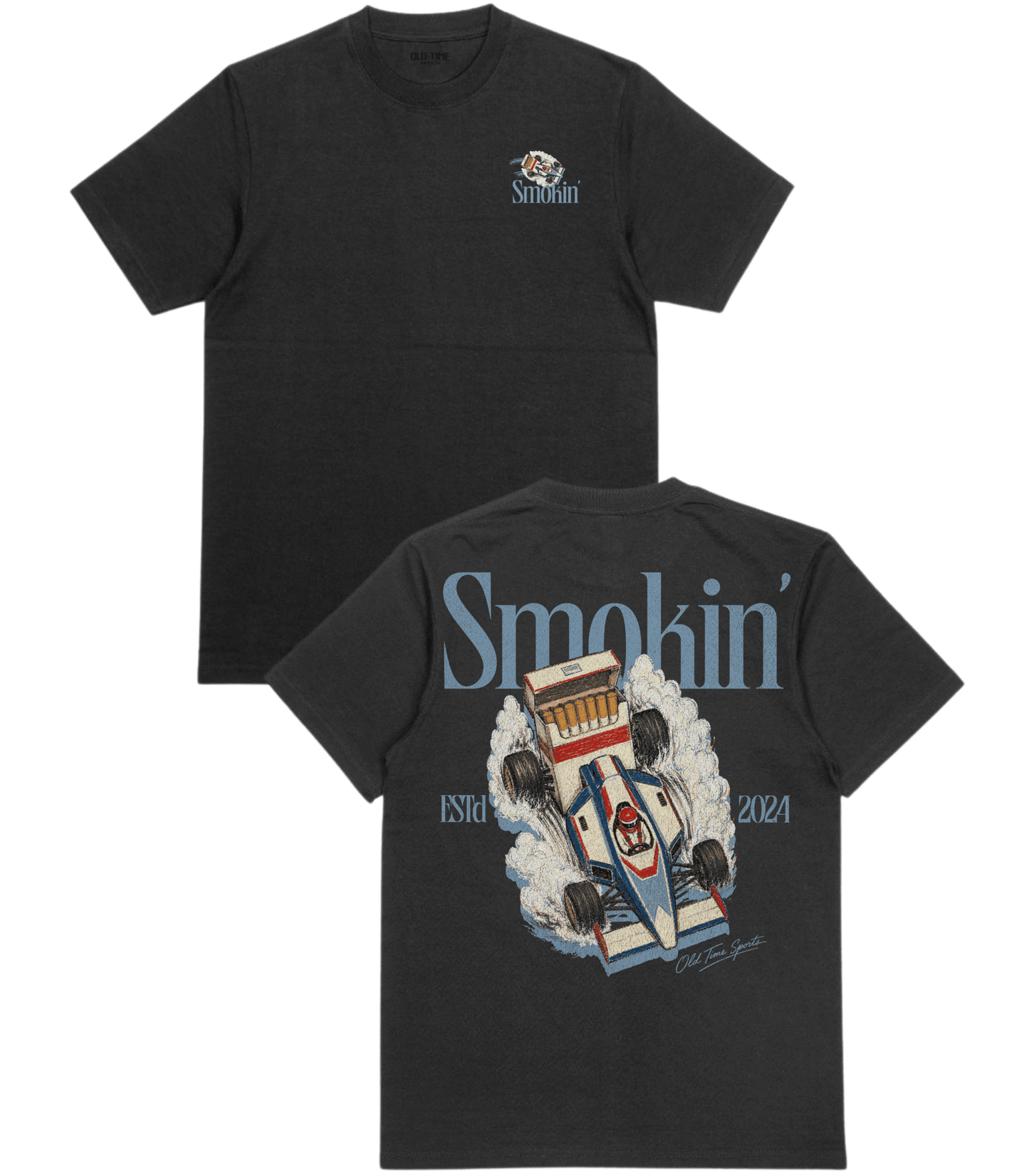 Smokin' T-Shirt - Old Time Sports