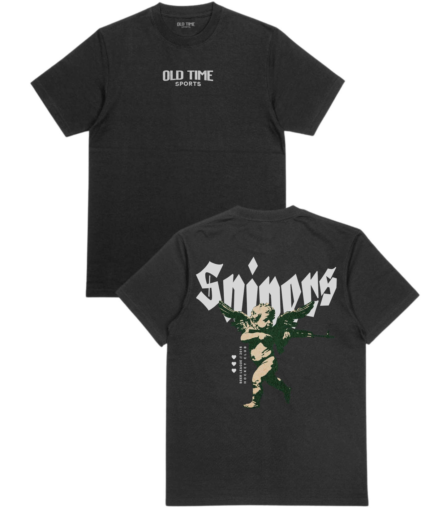 Snipers Beer League T-Shirt - Old Time Sports