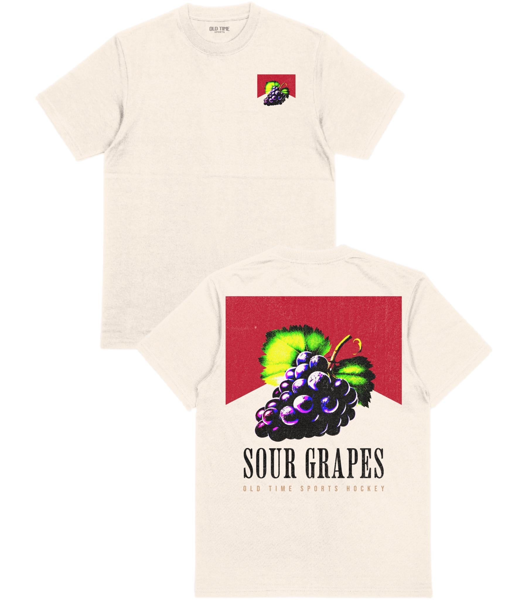 Sour Grapes T-Shirt - Old Time Sports