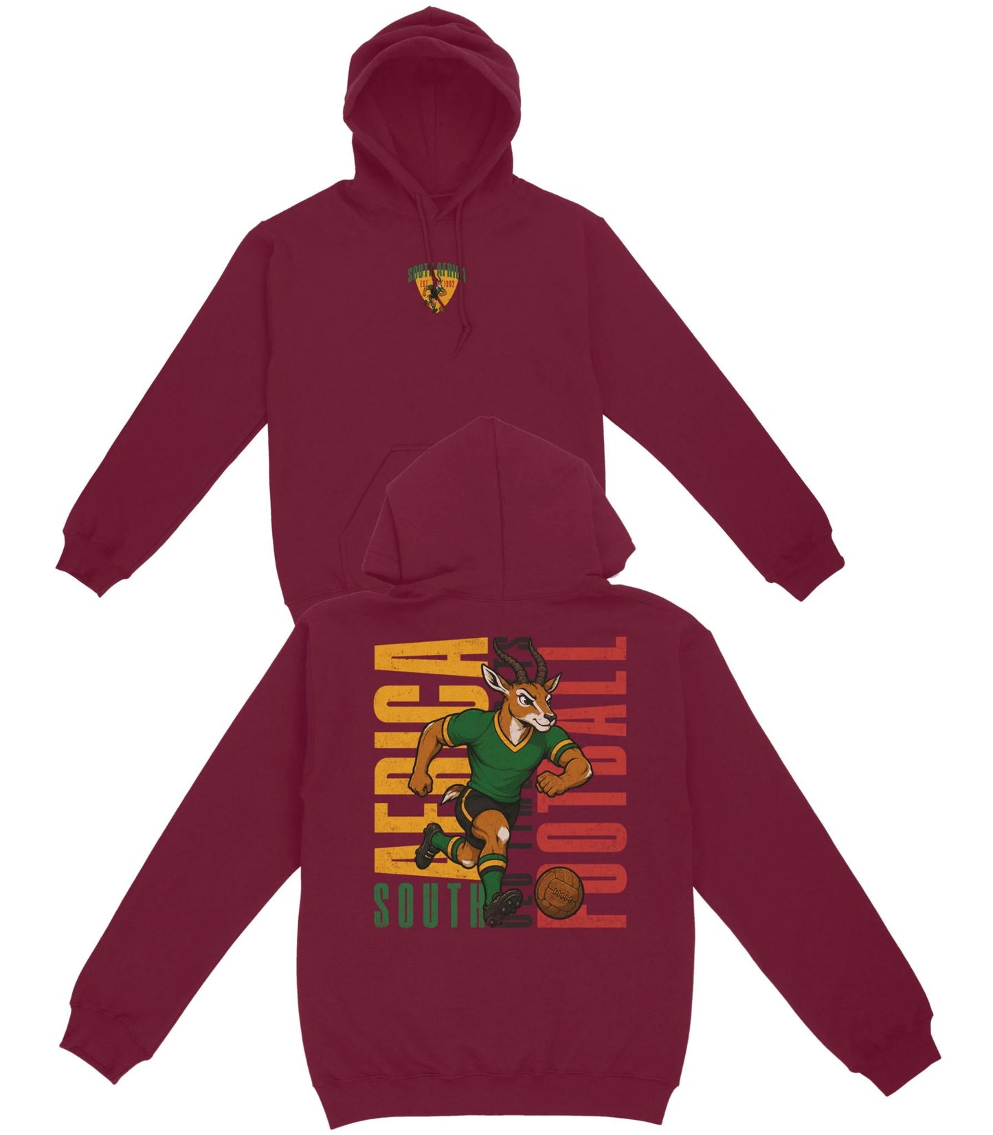 South Africa Football Basic Hoodie - Old Time Sports