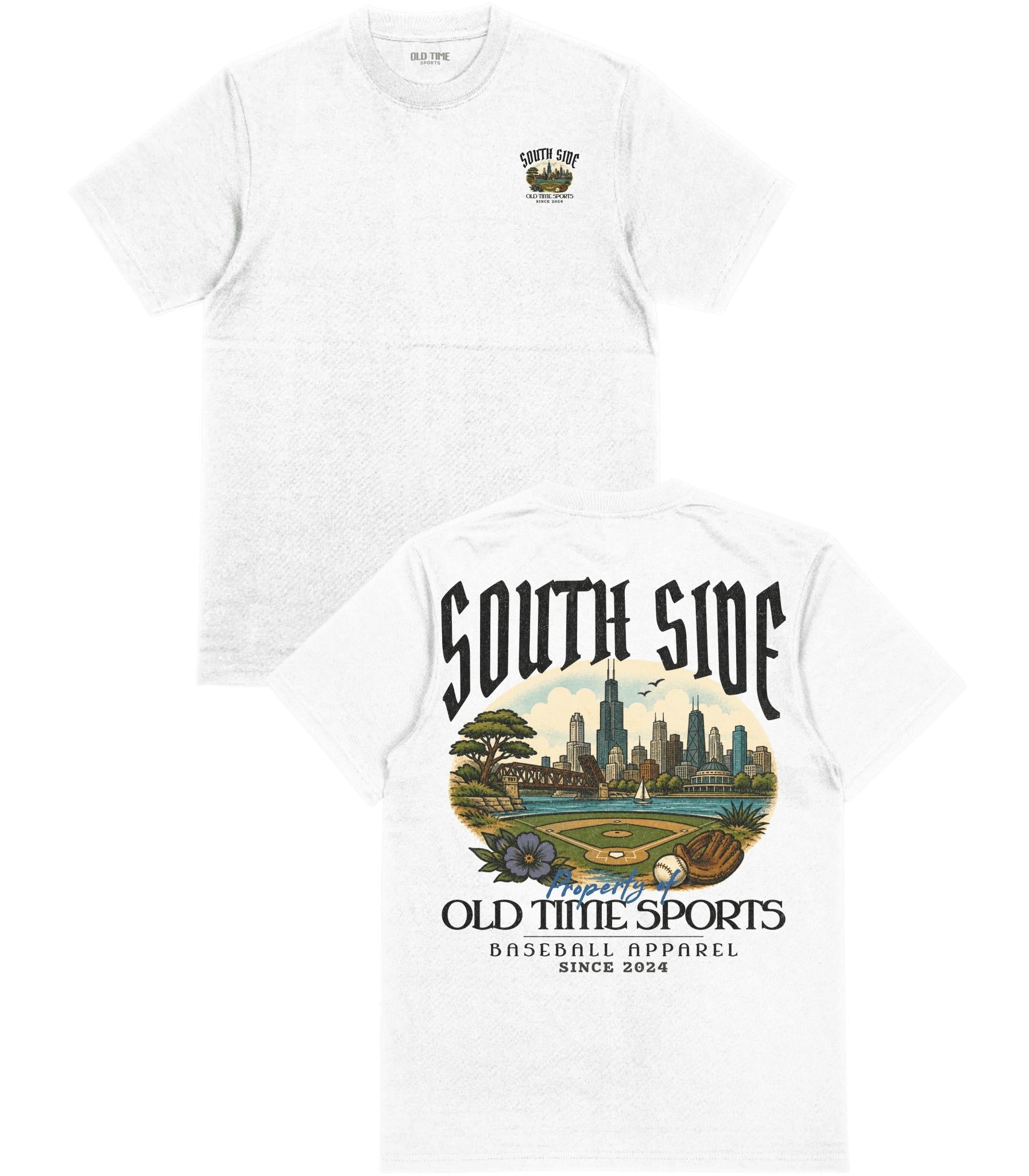 South Side Baseball T-Shirt - Old Time Sports