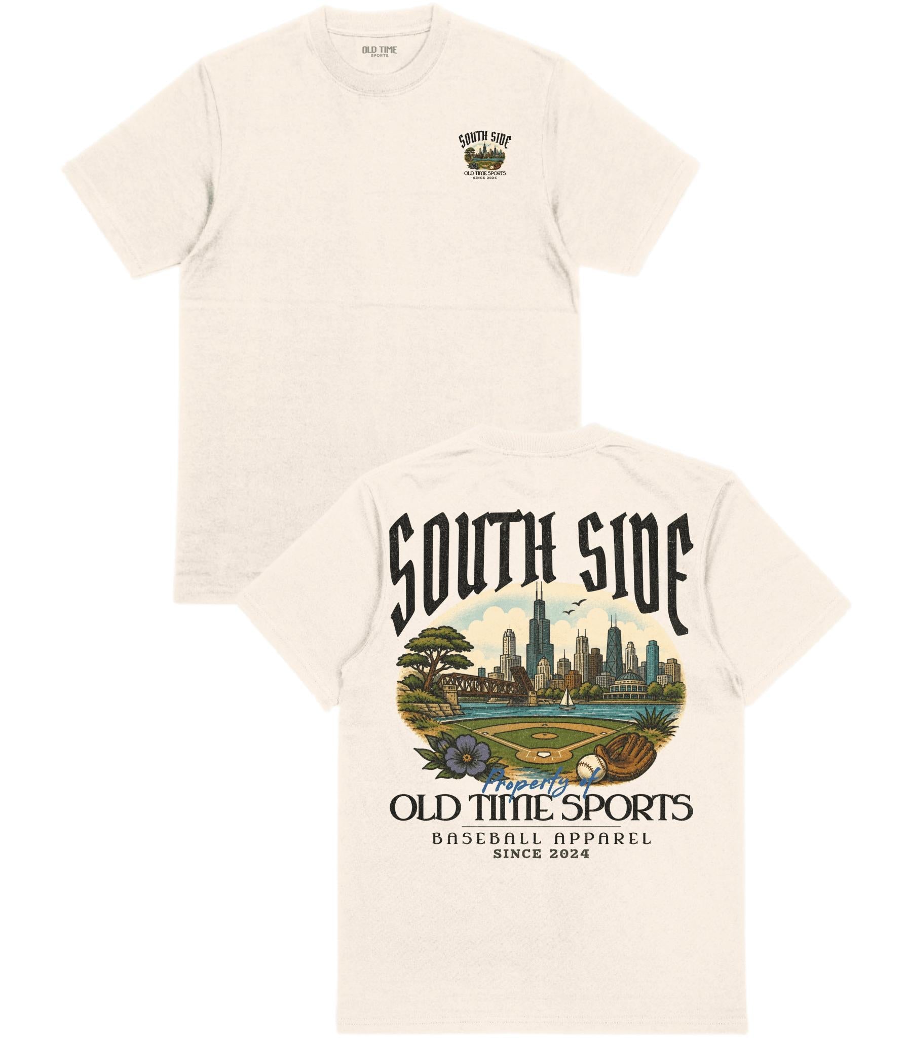 South Side Baseball T-Shirt - Old Time Sports