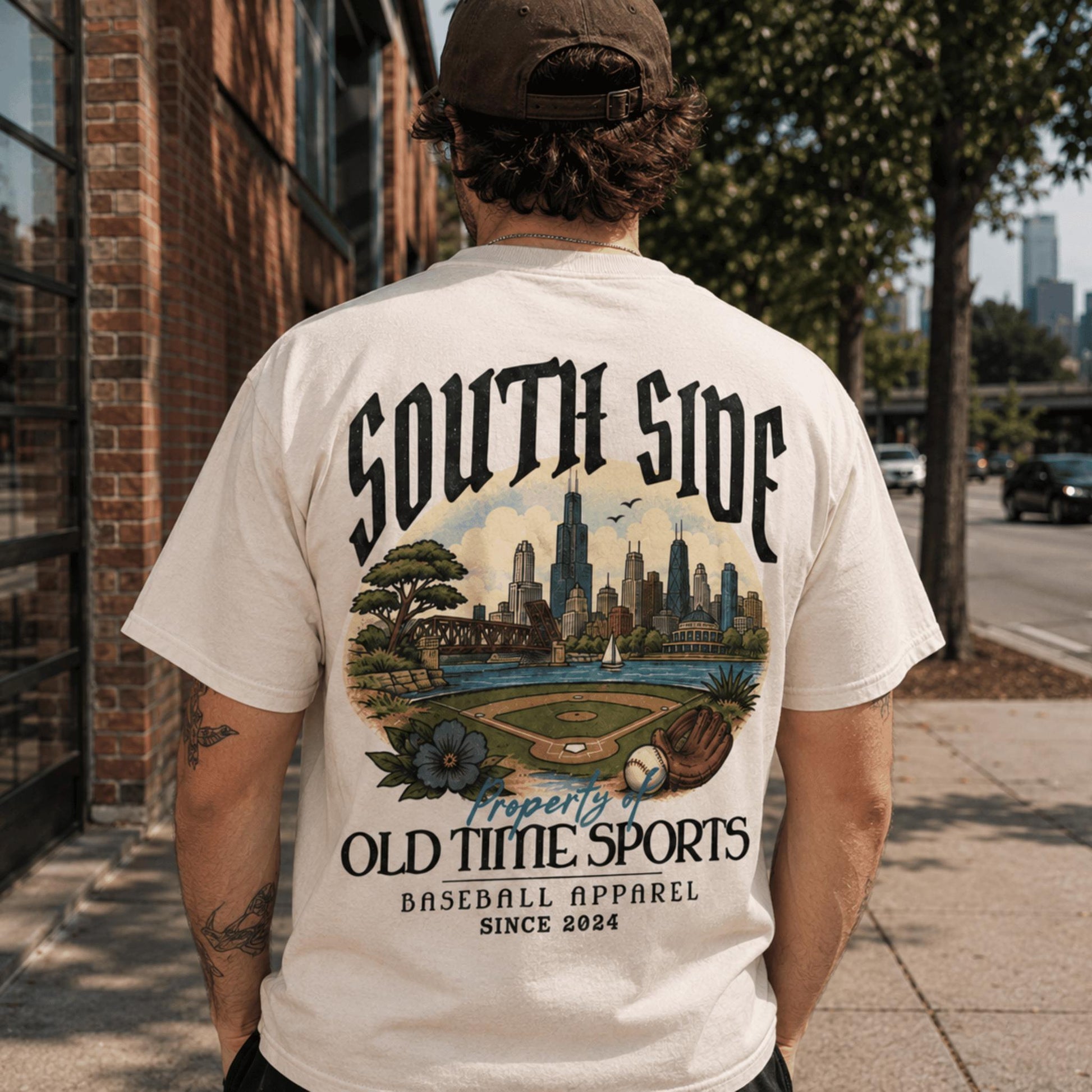 South Side Baseball T-Shirt - Old Time Sports