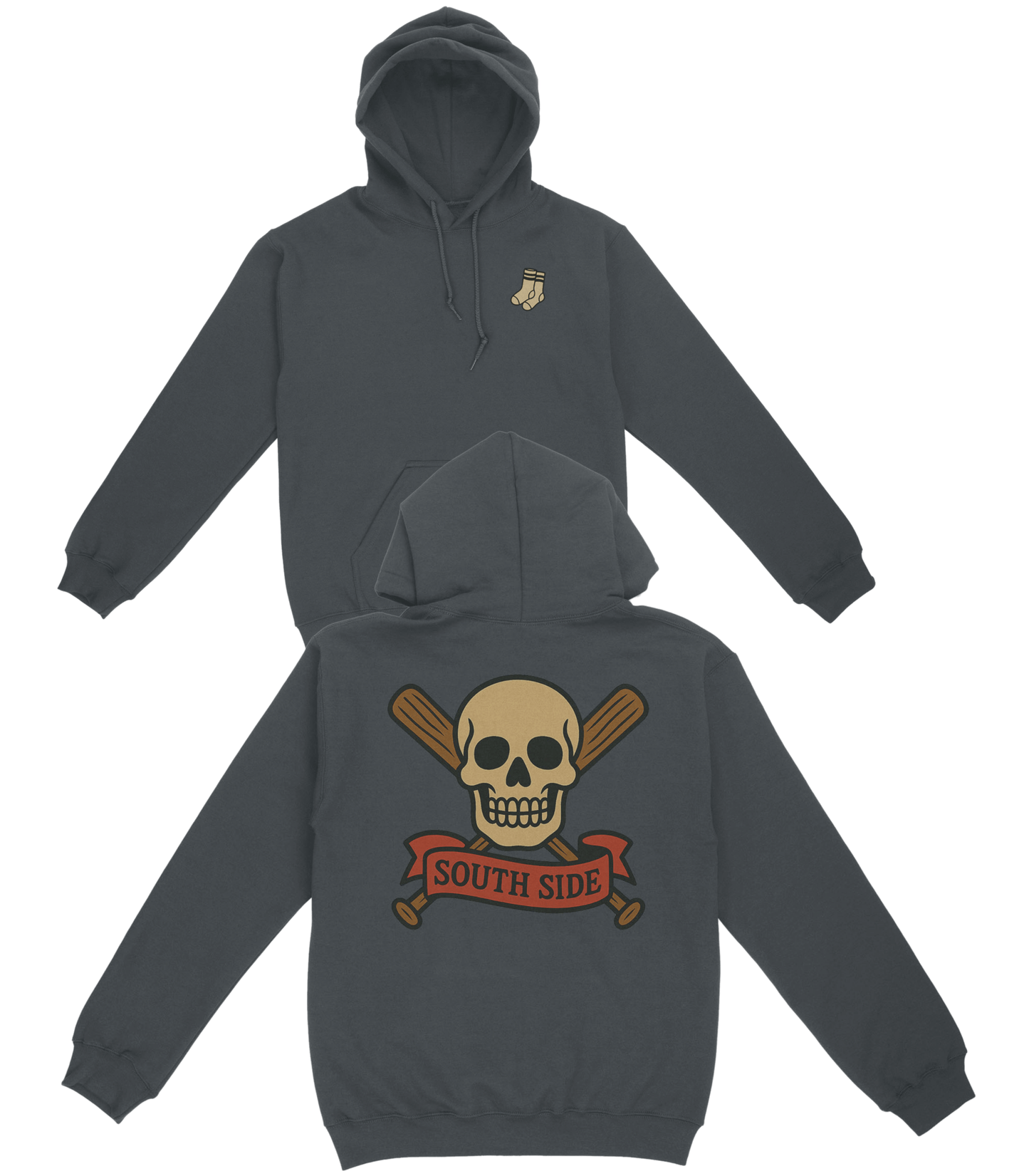 South Side Baseball v2 Basic Hoodie - Old Time Sports