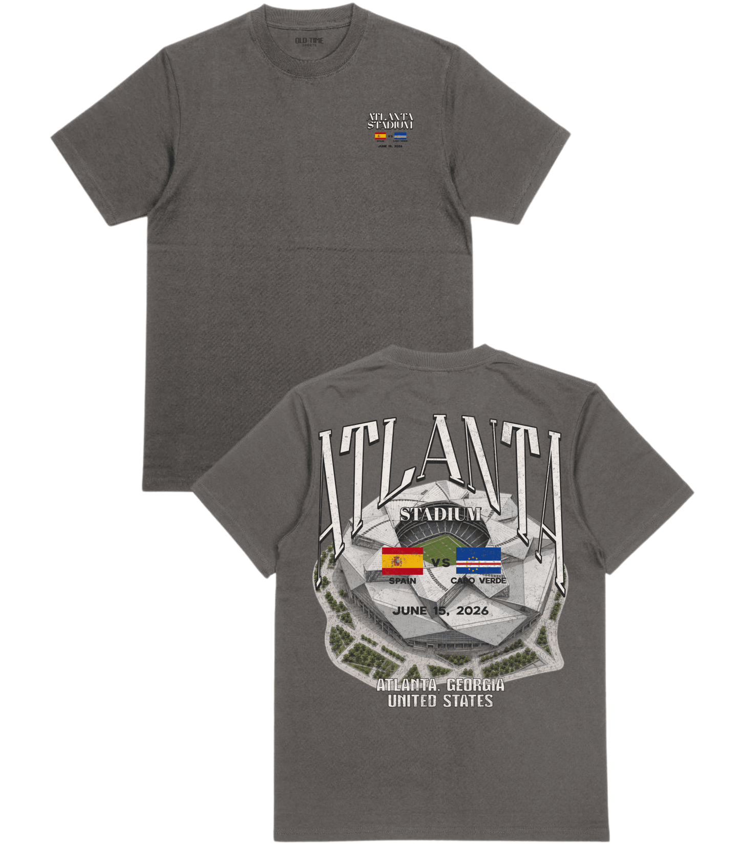 Spain vs. Cabo Verde T-Shirt - Old Time Sports