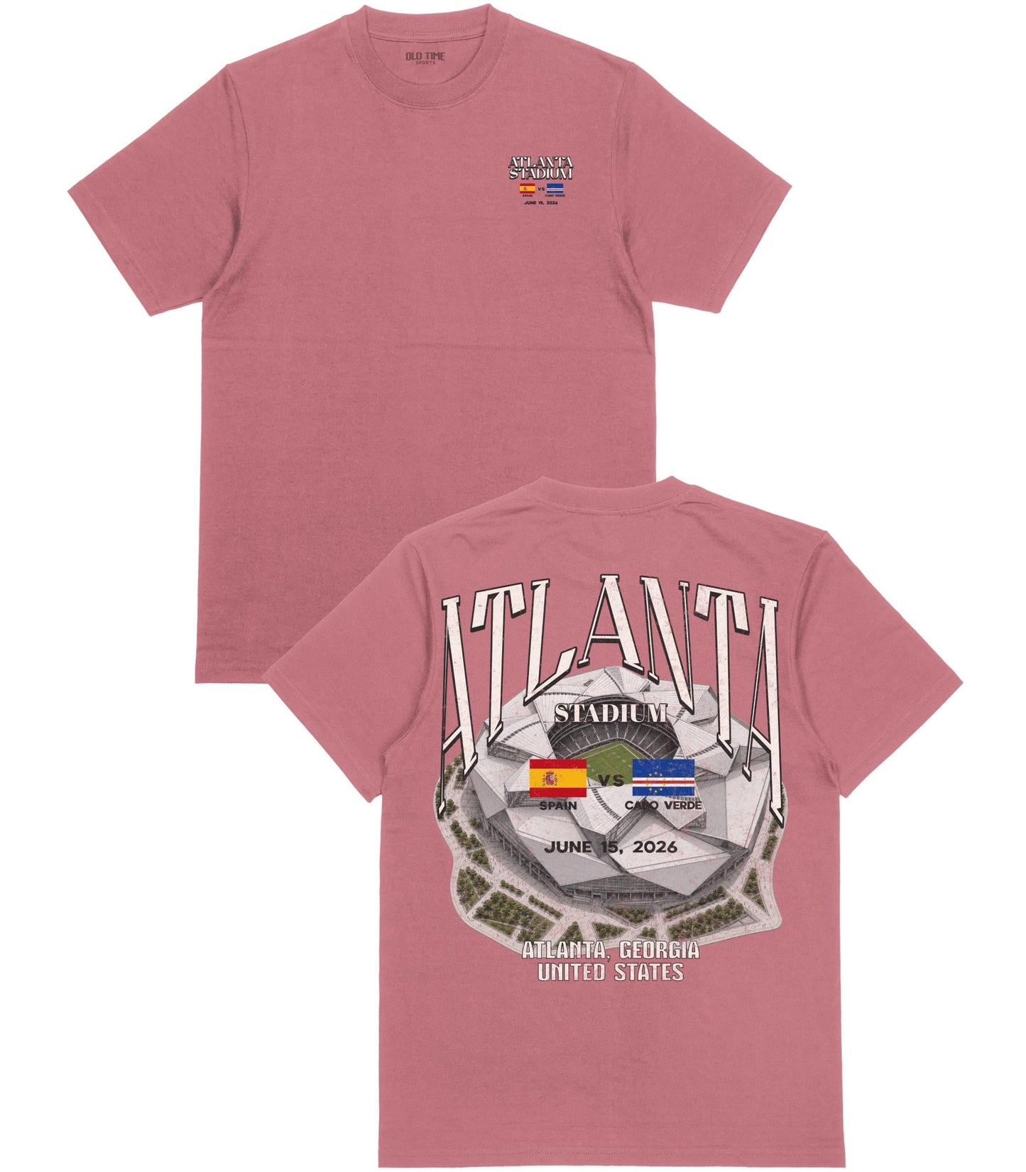 Spain vs. Cabo Verde T-Shirt - Old Time Sports