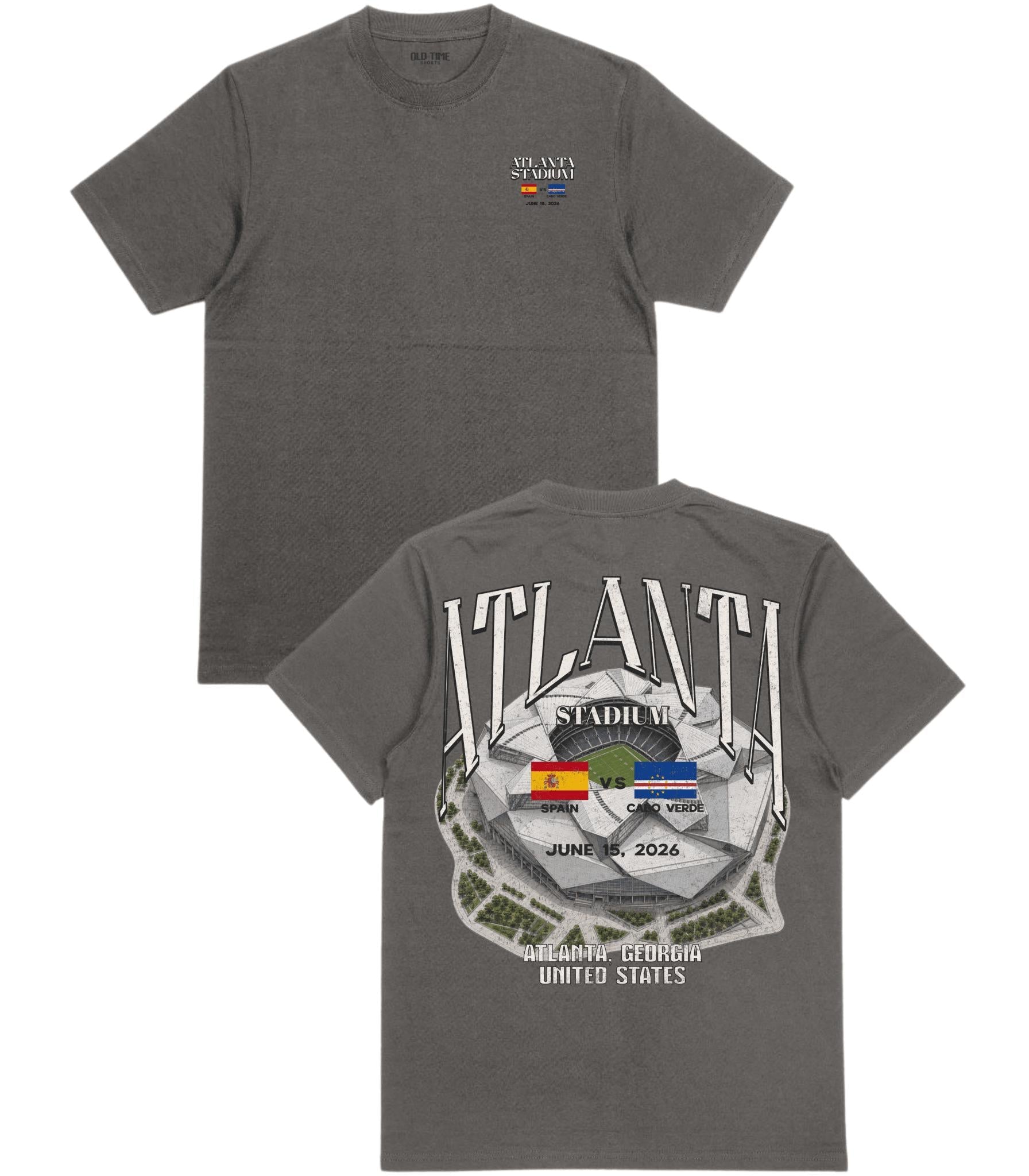 Spain vs. Cabo Verde T-Shirt - Old Time Sports