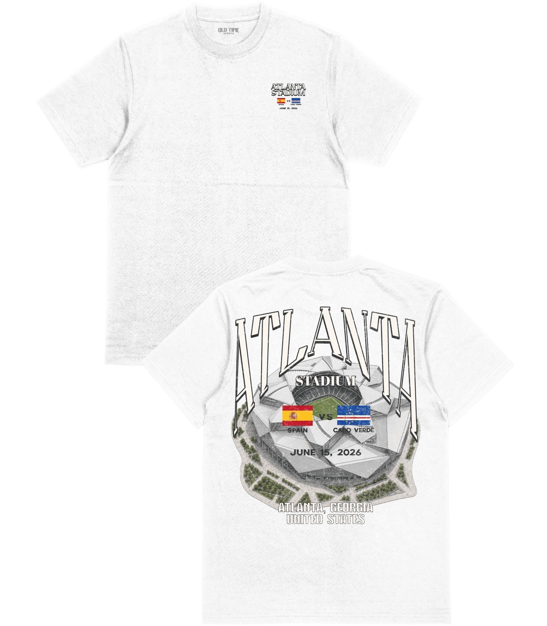 Spain vs. Cabo Verde T-Shirt - Old Time Sports