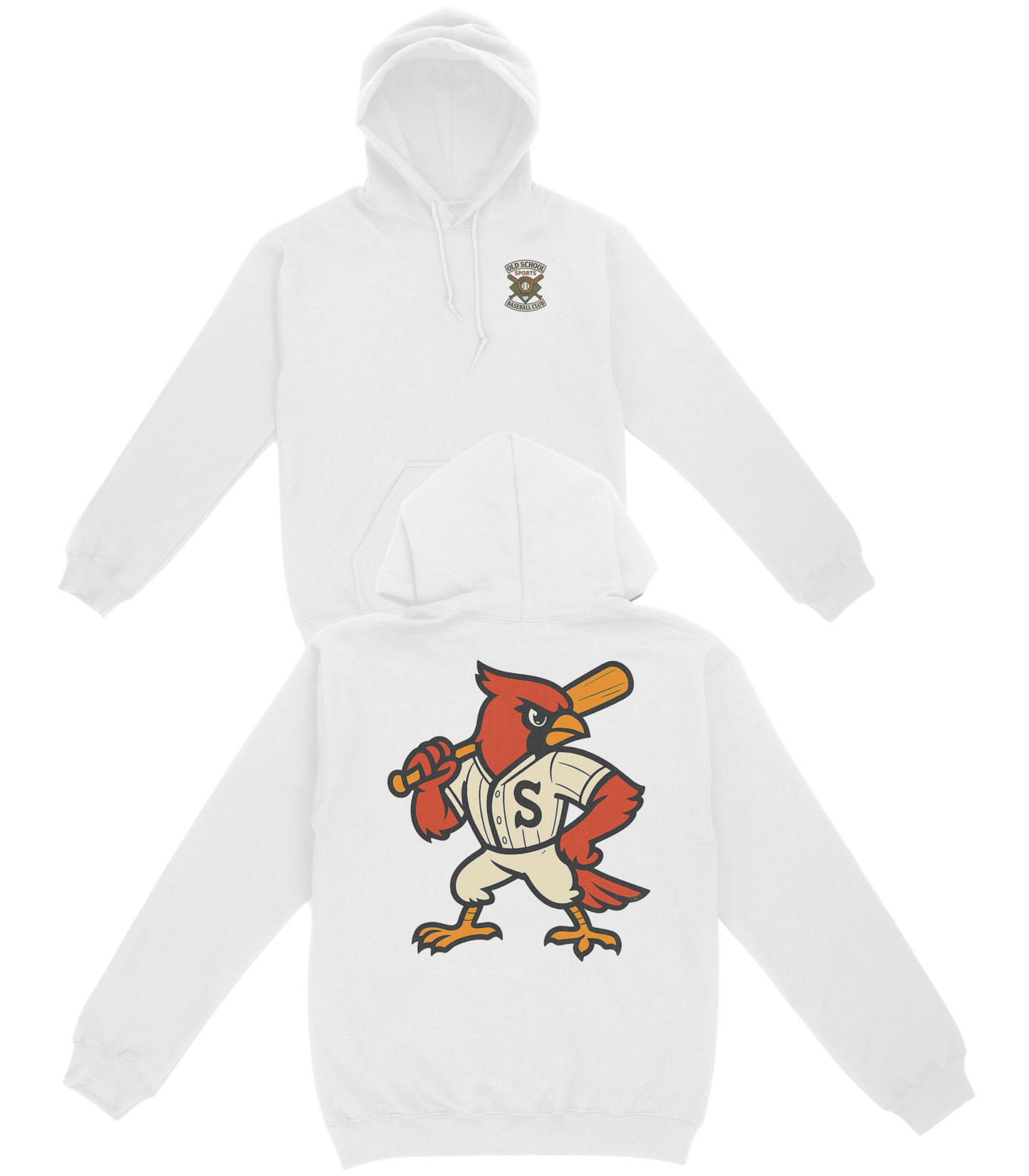 St. Louis Baseball v3 Basic Hoodie - Old Time Sports