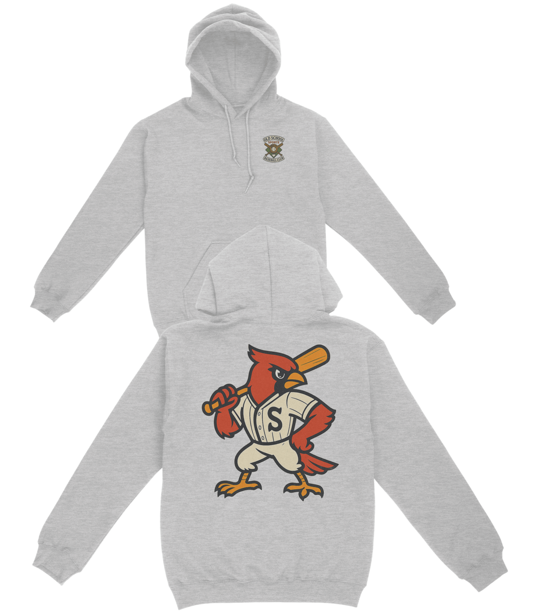 St. Louis Baseball v3 Basic Hoodie - Old Time Sports