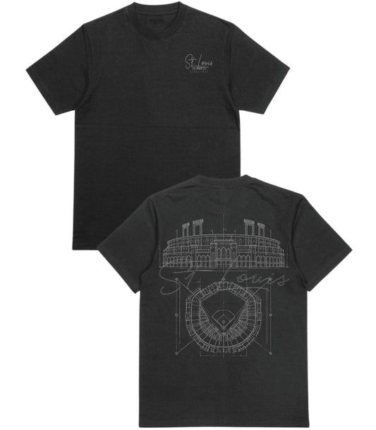 St. Louis Blueprints T-Shirt - Old Time Sports
