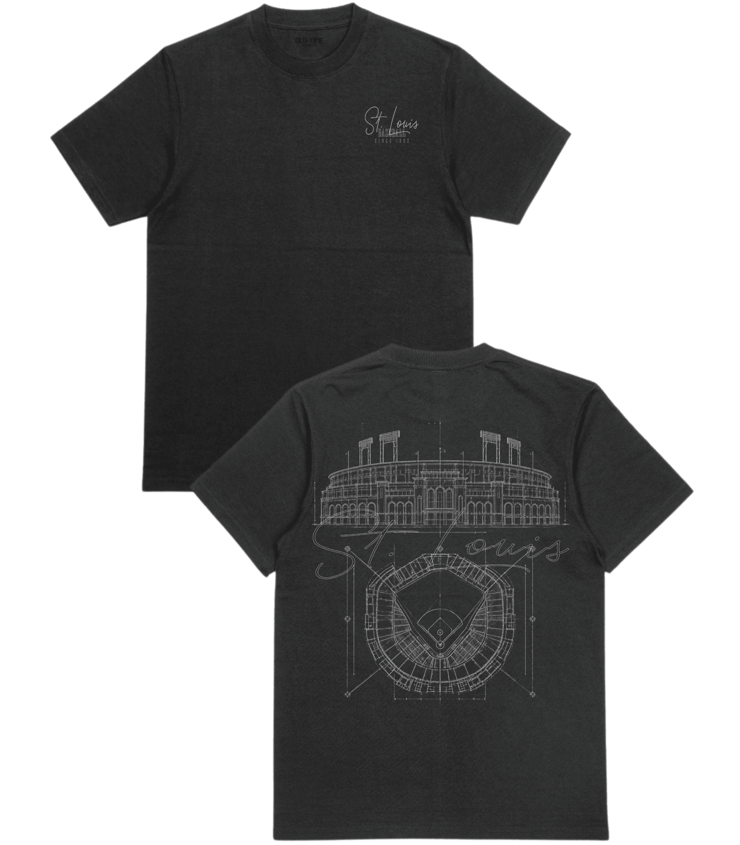 St. Louis Blueprints T-Shirt - Old Time Sports
