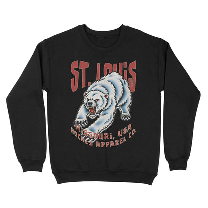 St. Louis Hockey Appl. Crewneck - Old Time Sports