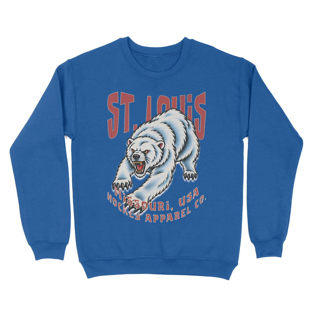 St. Louis Hockey Appl. Crewneck - Old Time Sports