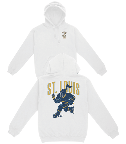 St. Louis Hockey v1 Basic Hoodie - Old Time Sports