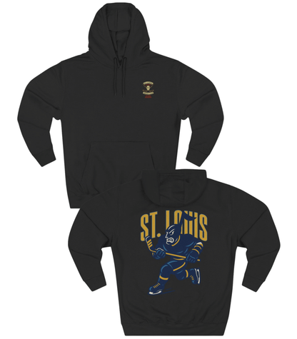 St. Louis Hockey v1 Hoodie - Old Time Sports
