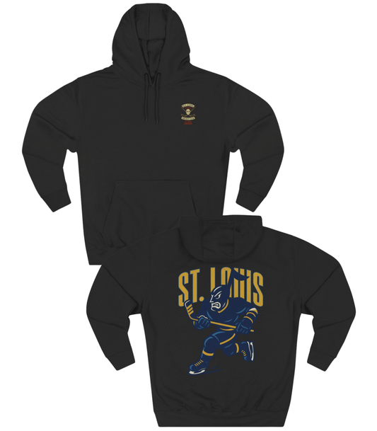St. Louis Hockey v1 Hoodie - Old Time Sports
