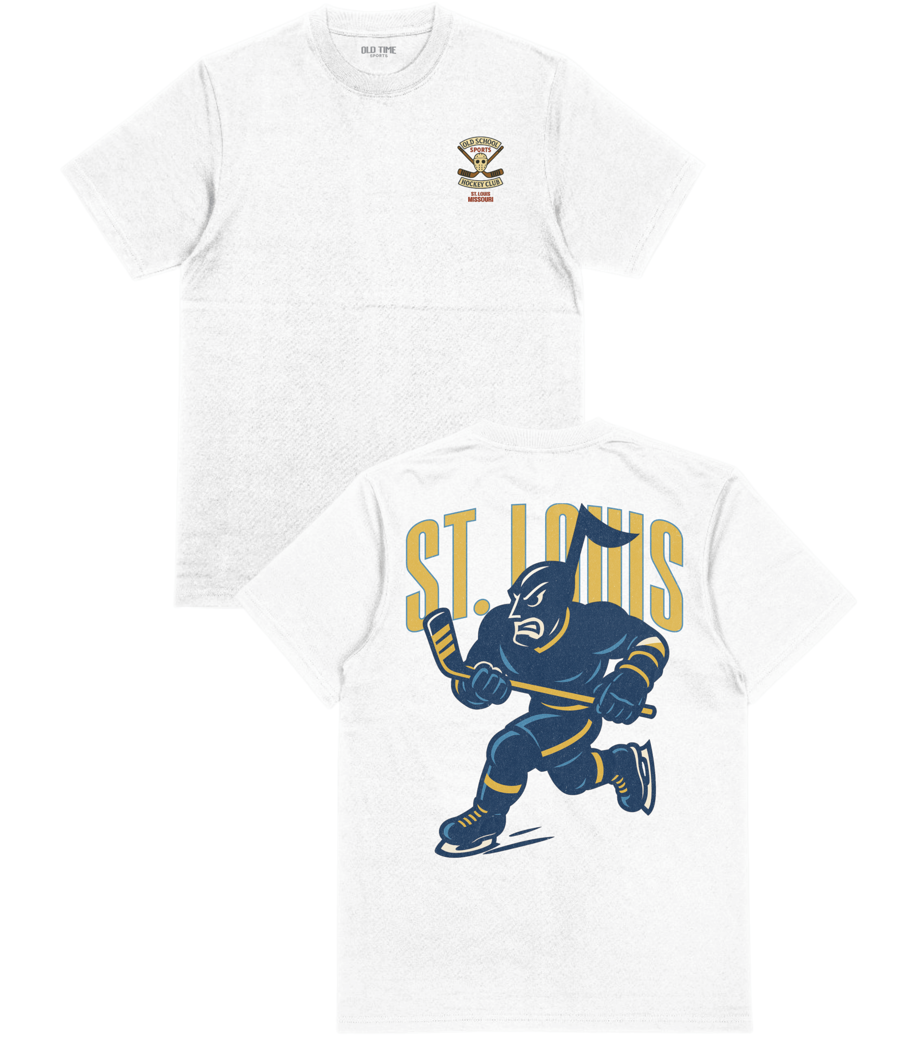 St. Louis Hockey v1 T-Shirt - Old Time Sports