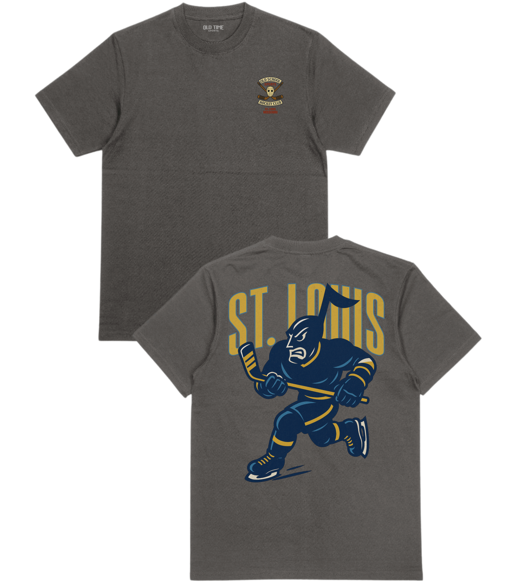 St. Louis Hockey v1 T-Shirt - Old Time Sports