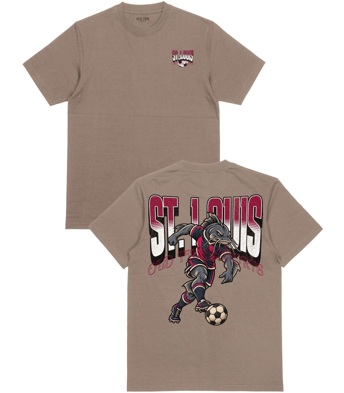 St. Louis Soccer v2 T-Shirt - Old Time Sports