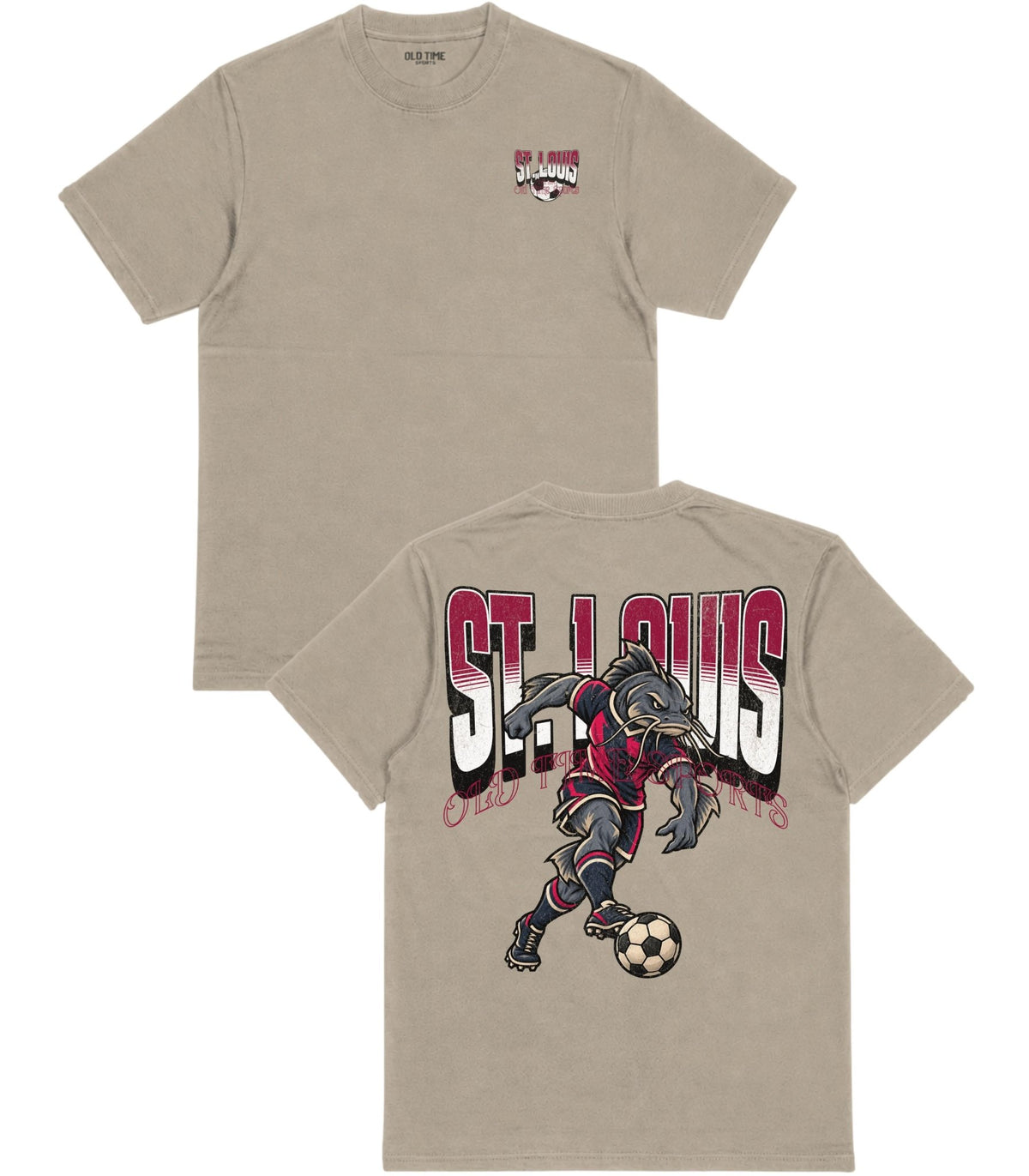 St. Louis Soccer v2 T-Shirt - Old Time Sports