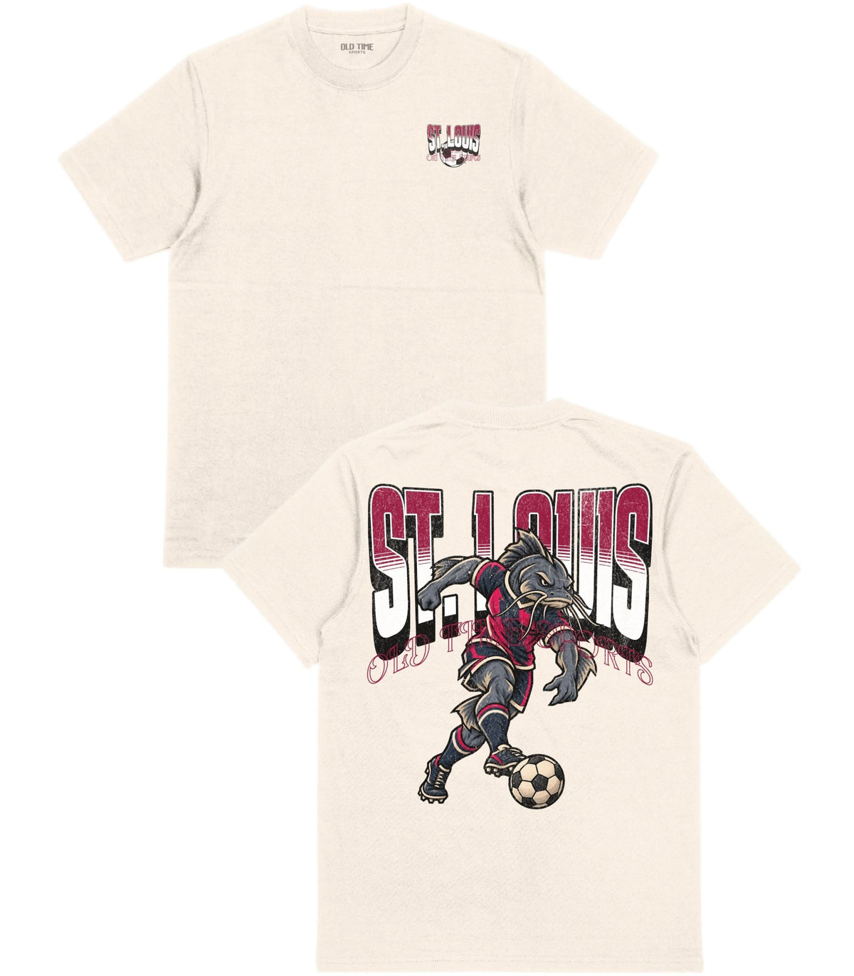 St. Louis Soccer v2 T-Shirt - Old Time Sports