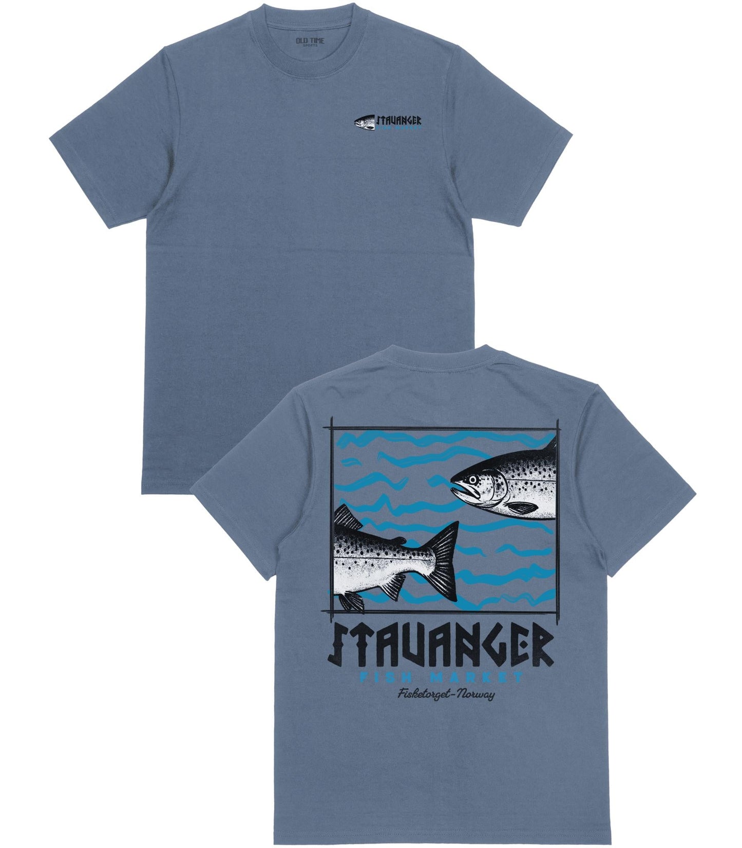 Stavanger Fish Market T-Shirt - Old Time Sports