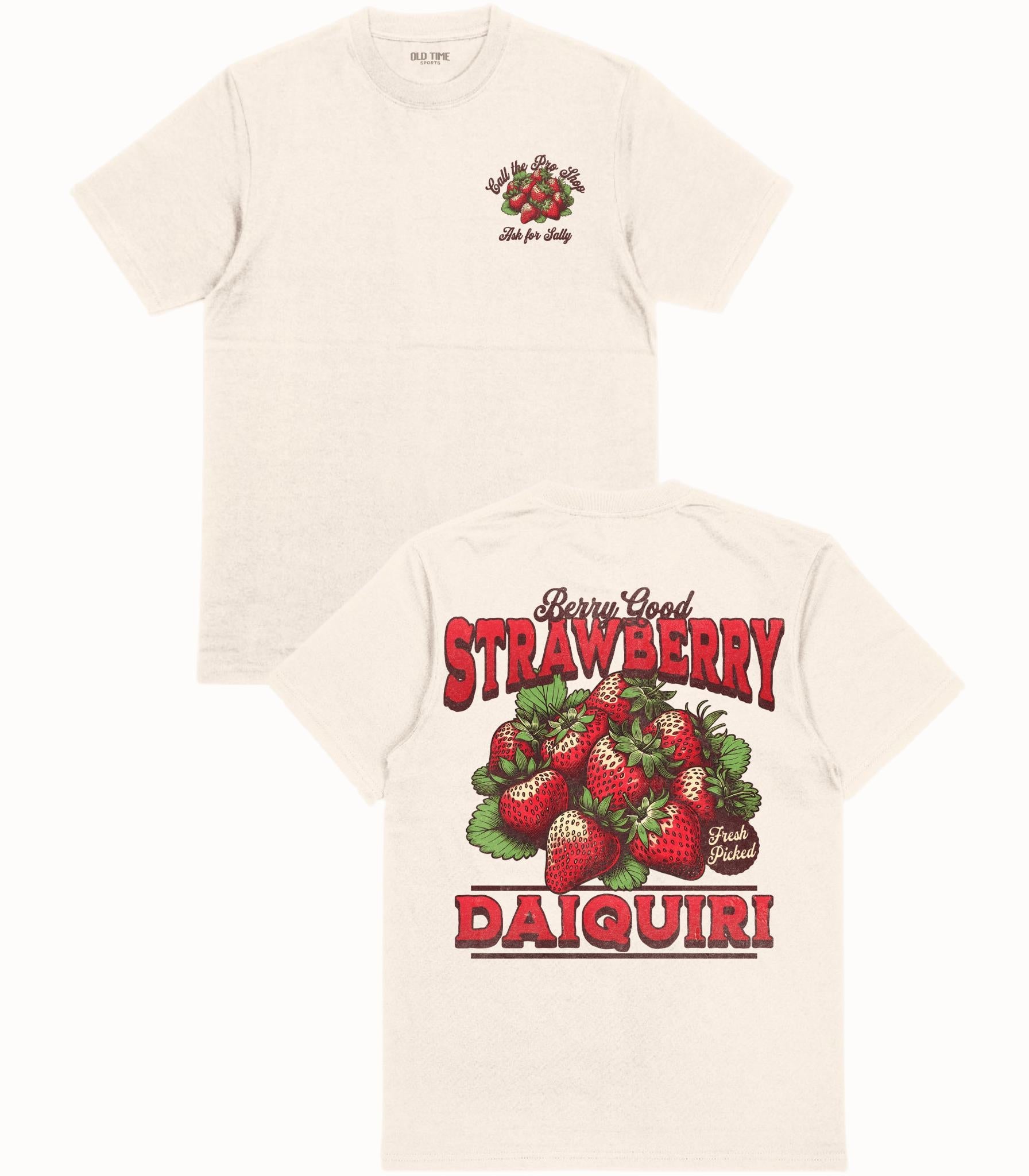 Strawberry Daiquiri T-Shirt - Old Time Sports