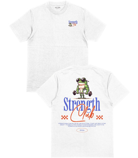 Strength Club T-Shirt - Old Time Sports