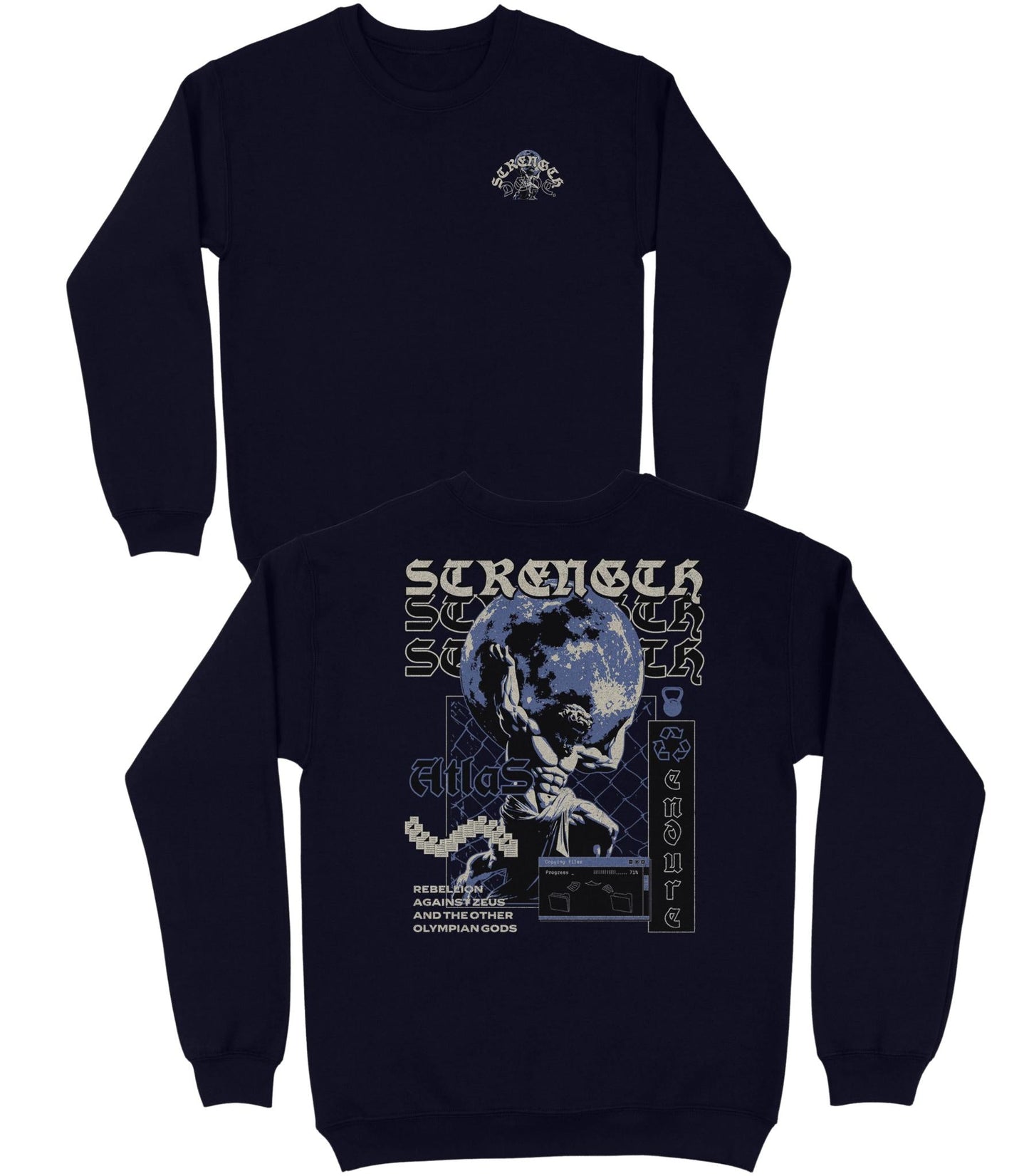 Strength Dept. Basic Crewneck - Old Time Sports