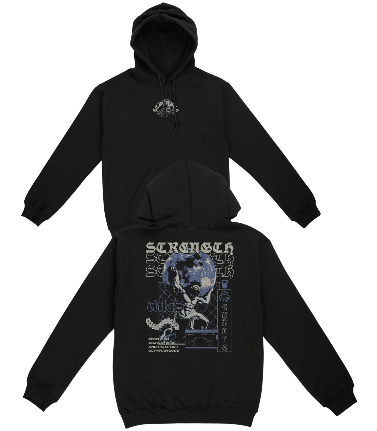 Strength Dept. Basic Hoodie - Old Time Sports