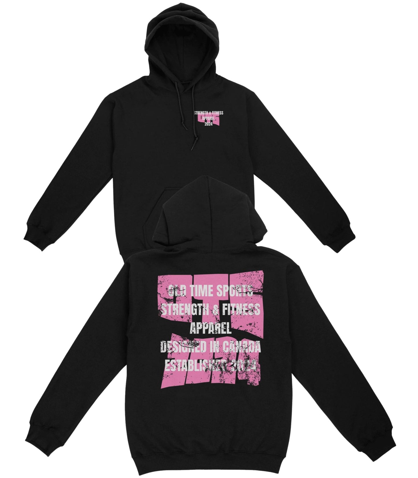 Strength & Fitness Basic Hoodie - Old Time Sports