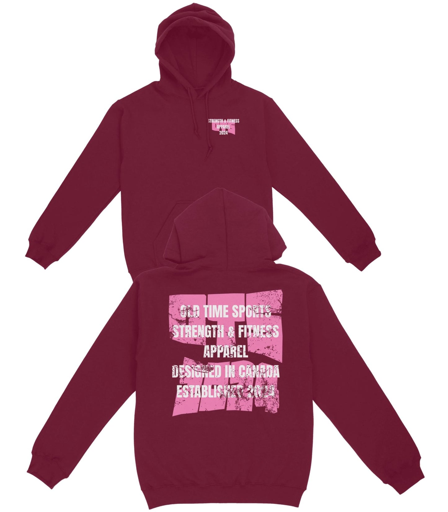 Strength & Fitness Basic Hoodie - Old Time Sports