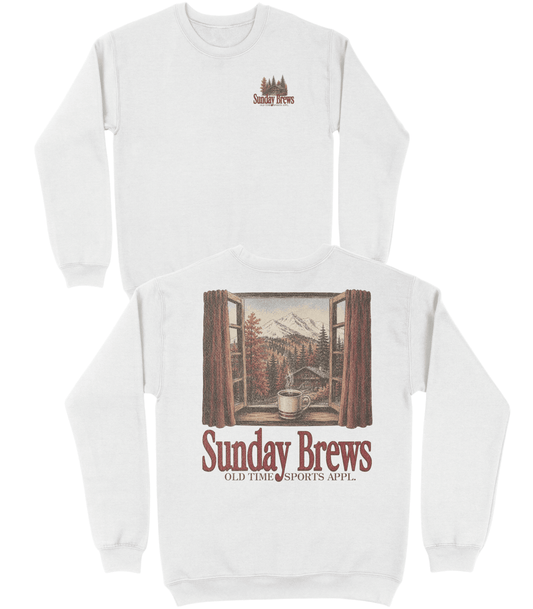 Sunday Brews Basic Crewneck - Old Time Sports
