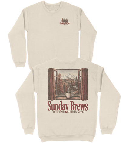 Sunday Brews Basic Crewneck - Old Time Sports