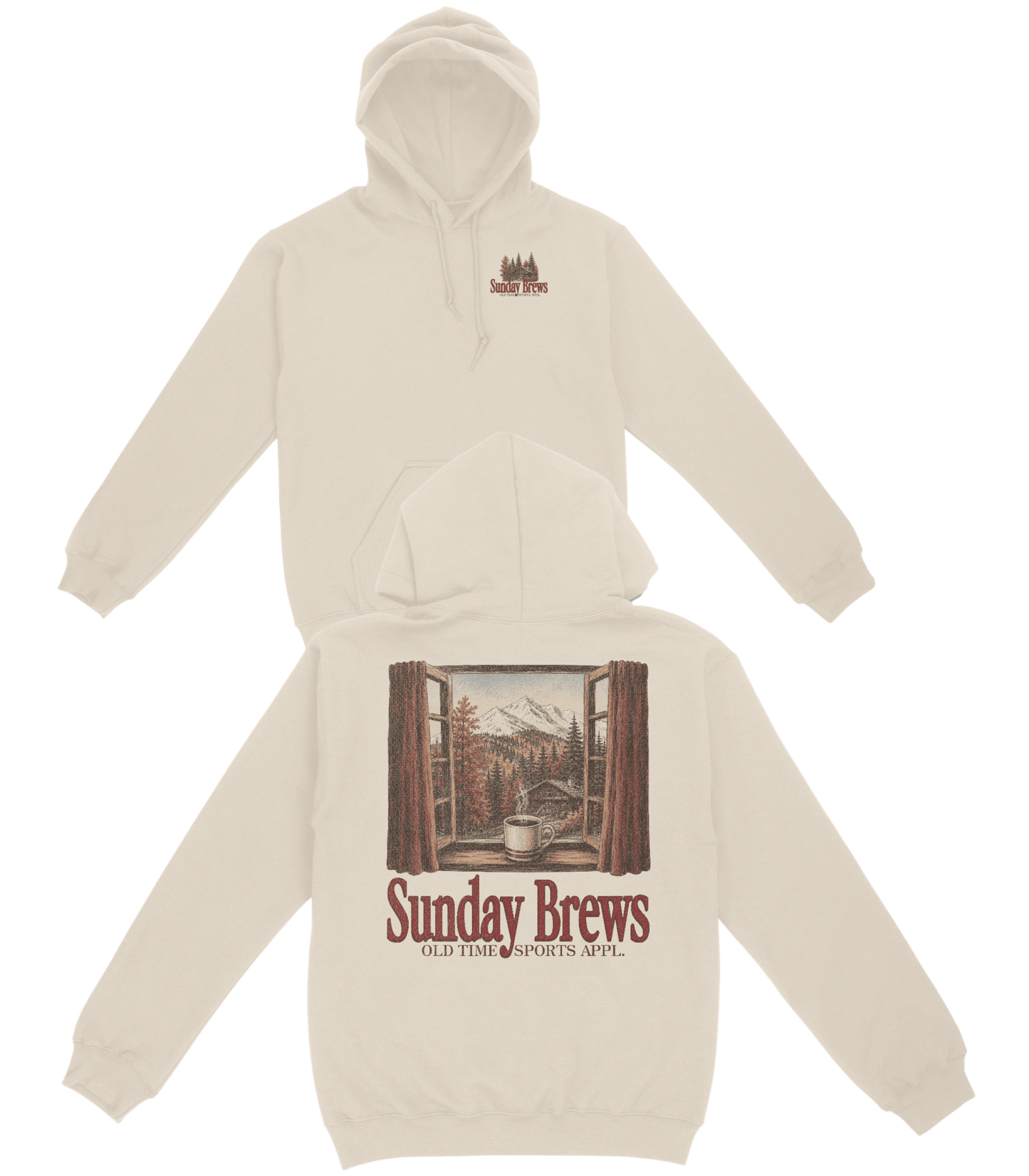 Sunday Brews Basic Hoodie - Old Time Sports