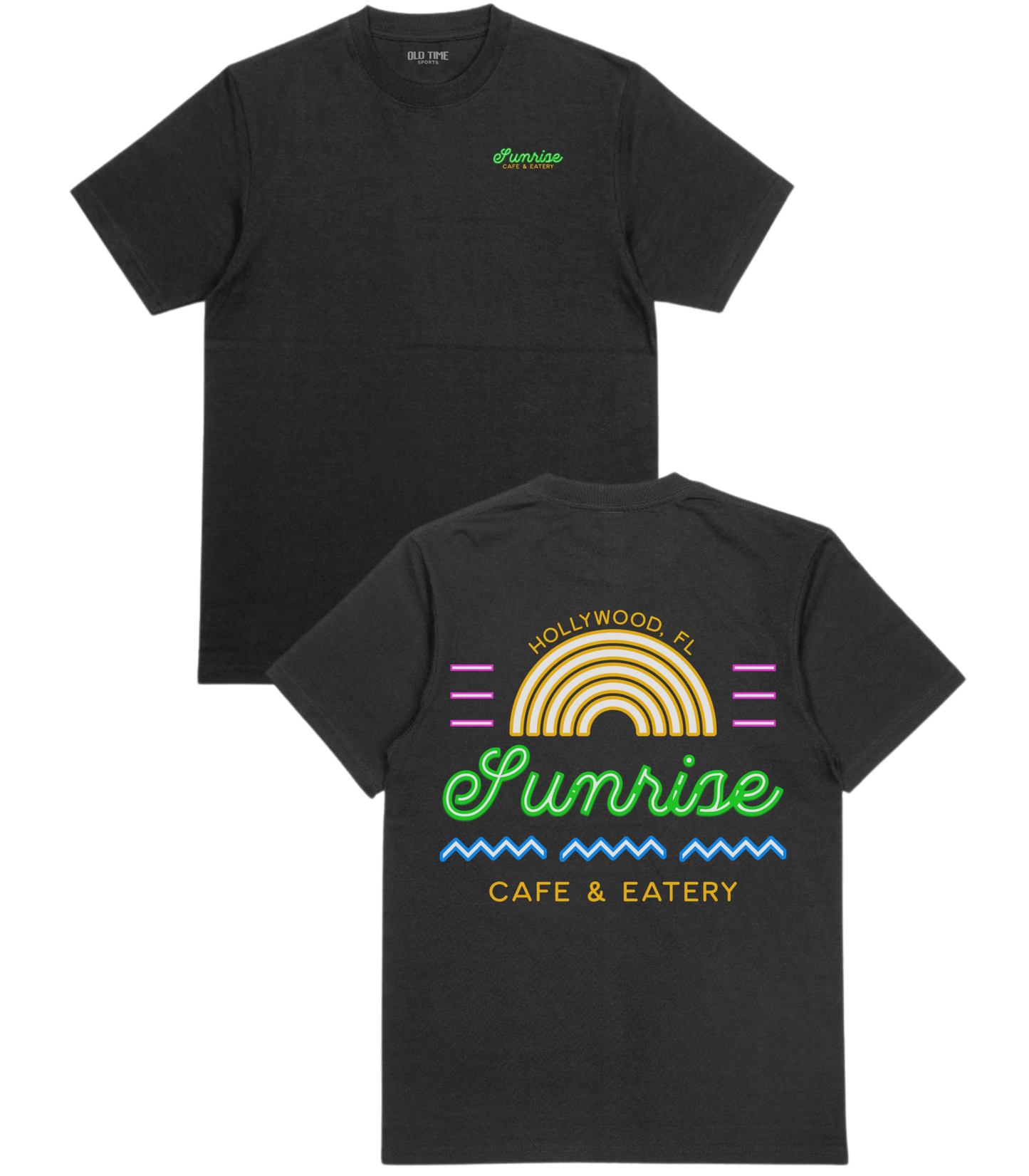 Sunrise Cafe T-Shirt - Old Time Sports