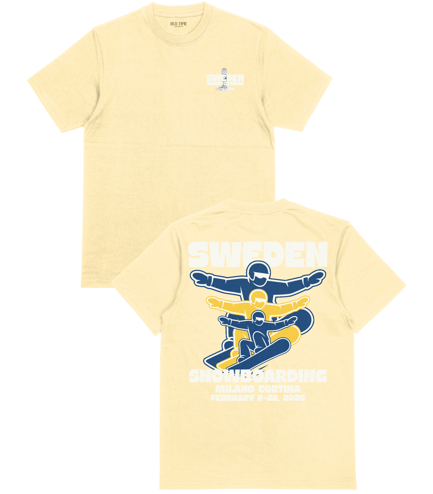 Sweden Snowboarding 2.0 T-Shirt - Old Time Sports