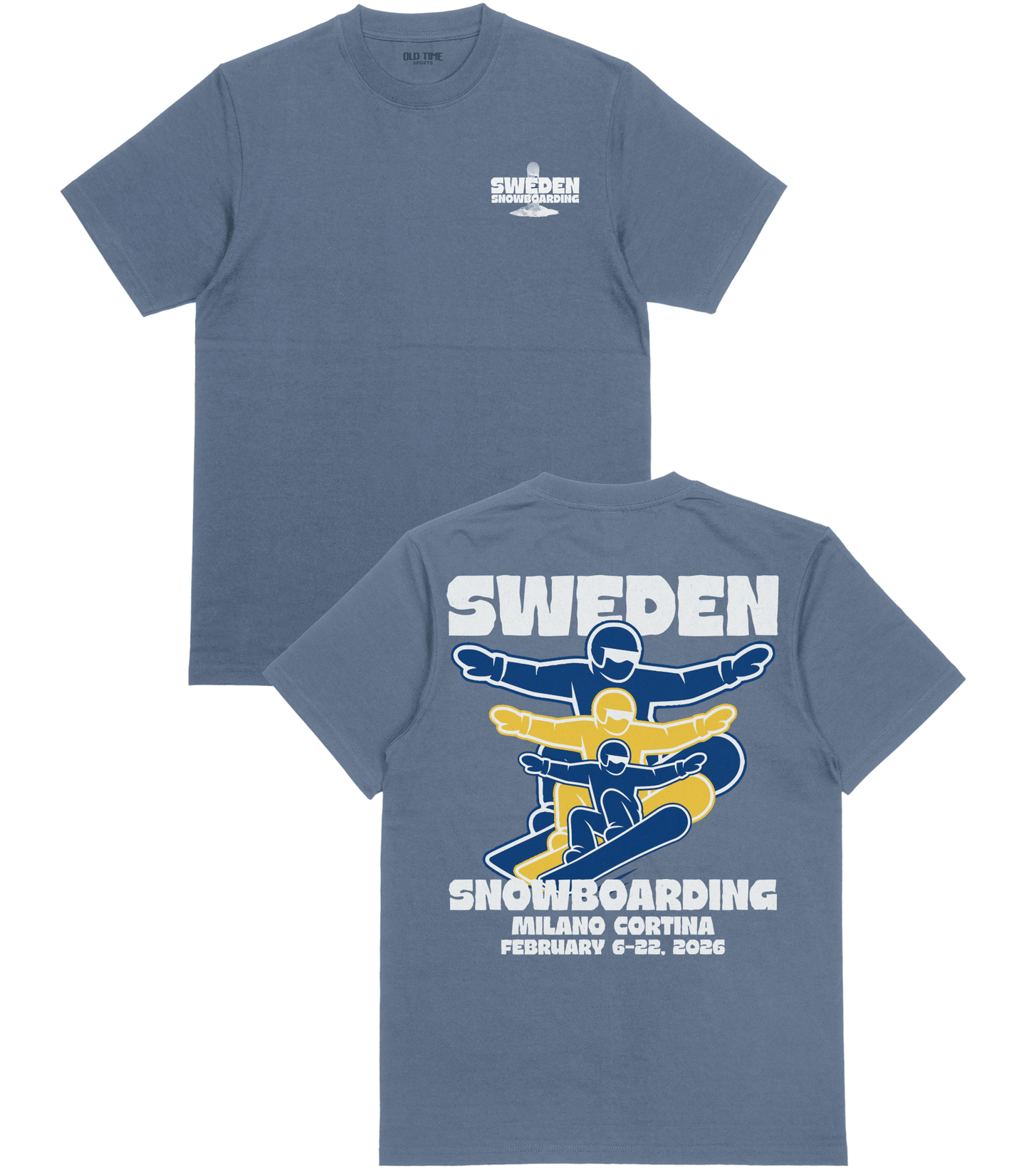 Sweden Snowboarding 2.0 T-Shirt - Old Time Sports