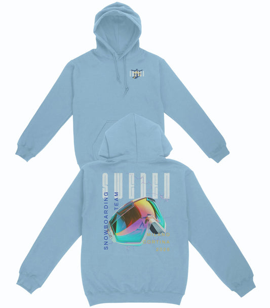 Sweden Snowboarding Basic Hoodie