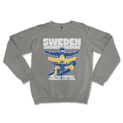 Sweden Snowboarding Crewneck - Old Time Sports