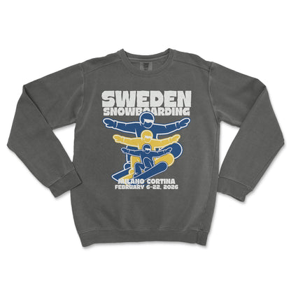 Sweden Snowboarding Crewneck - Old Time Sports