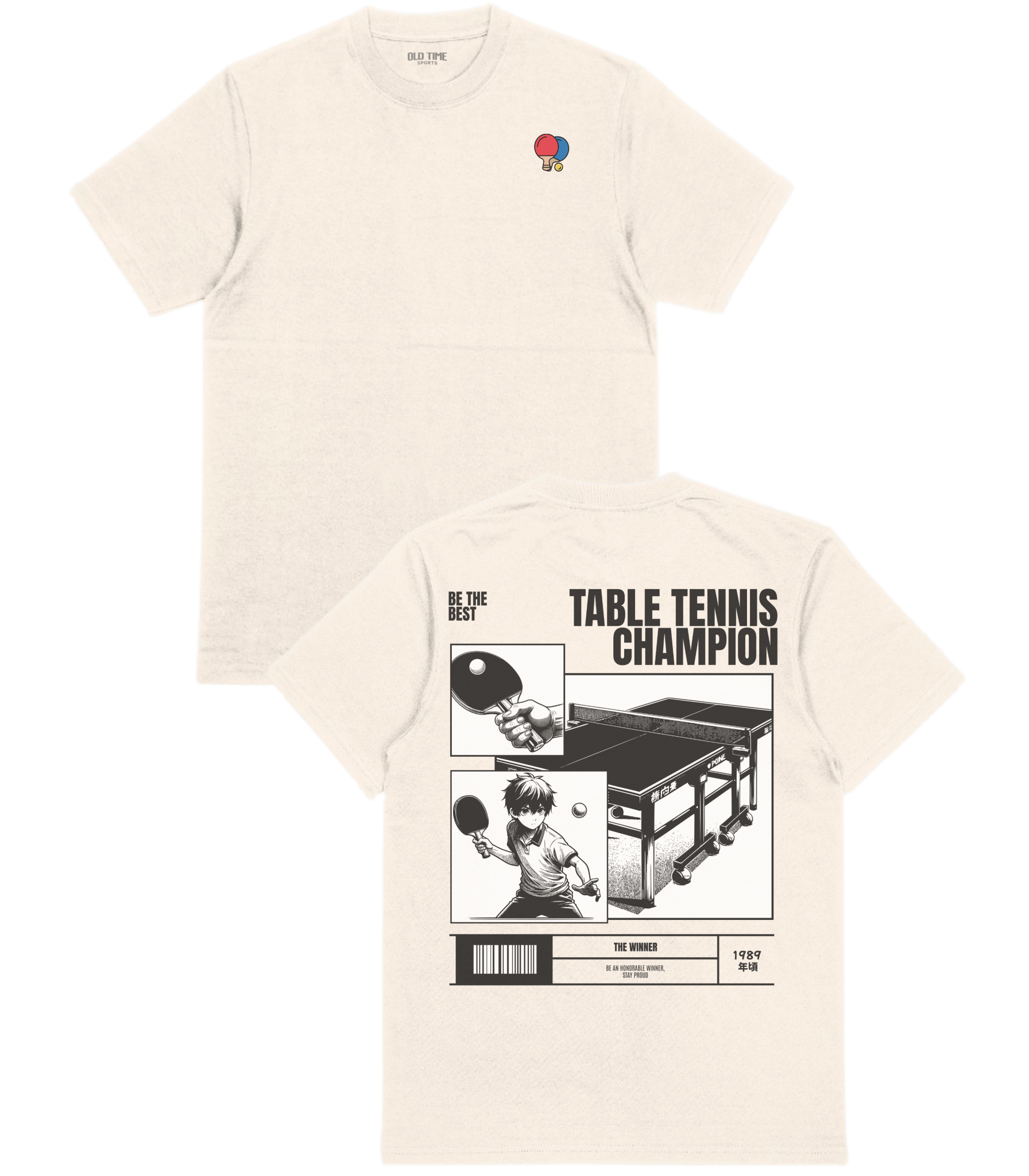 Table Tennis Champ T-Shirt - Old Time Sports