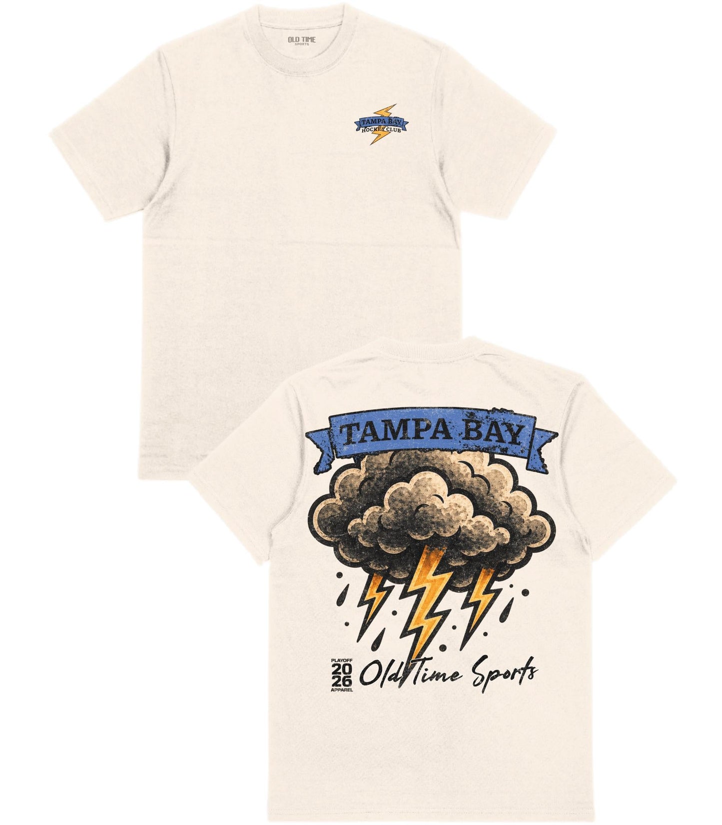 Tampa Bay Cloud T-Shirt - Old Time Sports