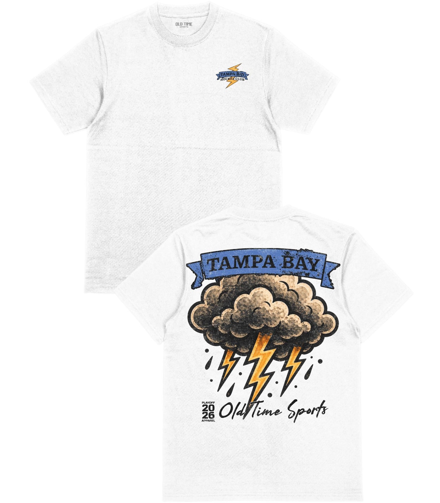Tampa Bay Cloud T-Shirt - Old Time Sports