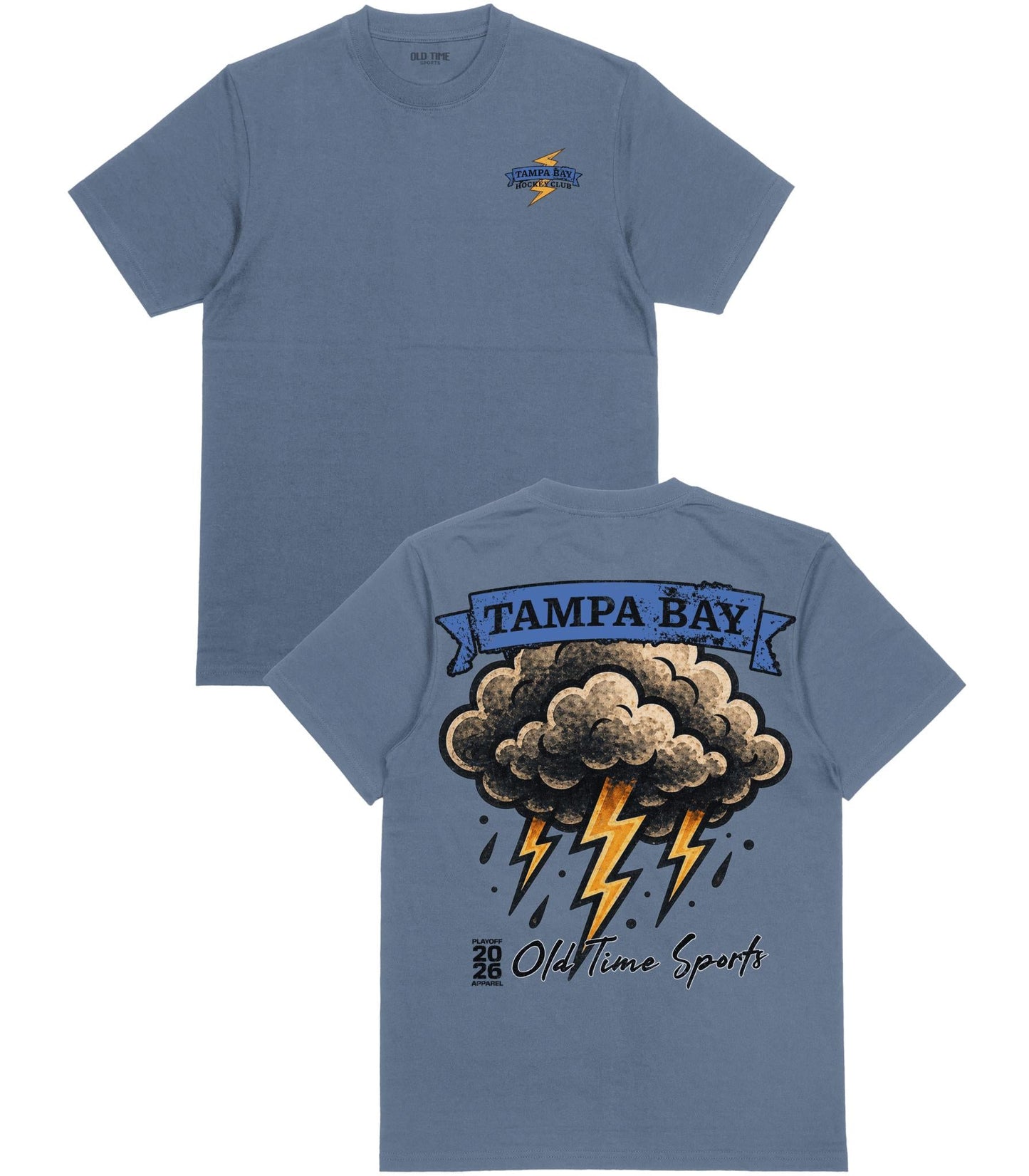Tampa Bay Cloud T-Shirt - Old Time Sports