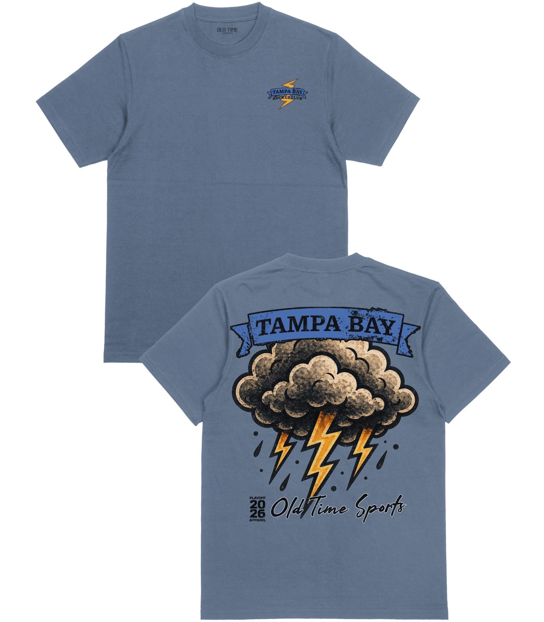 Tampa Bay Cloud T-Shirt - Old Time Sports