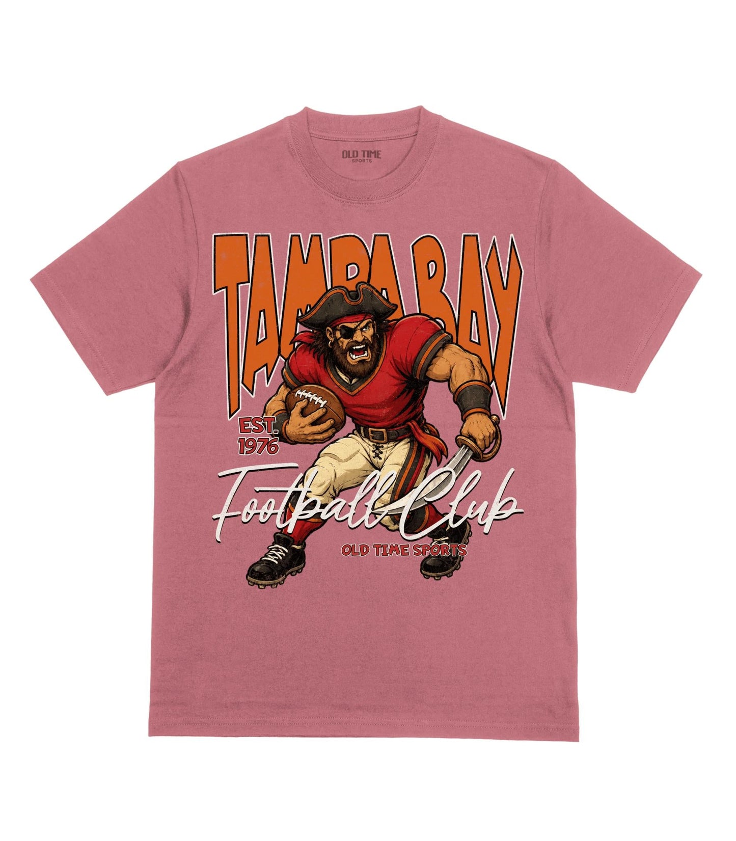 Tampa Bay Football 1976 v2 T-Shirt - Old Time Sports