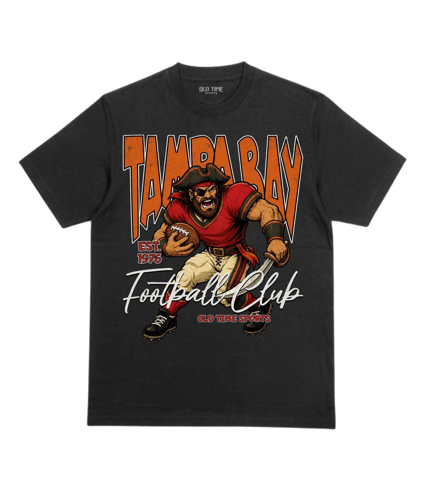Tampa Bay Football 1976 v2 T-Shirt - Old Time Sports